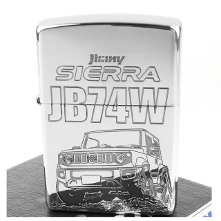 【Zippo】日系~SUZUKI-鈴木 -第四代JIMNY SIERRA JB74W(銀色鏡面款)