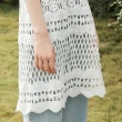 【OUWEY 歐薇】縷空蕾絲背心洋裝(白色；S-M；3242167101)