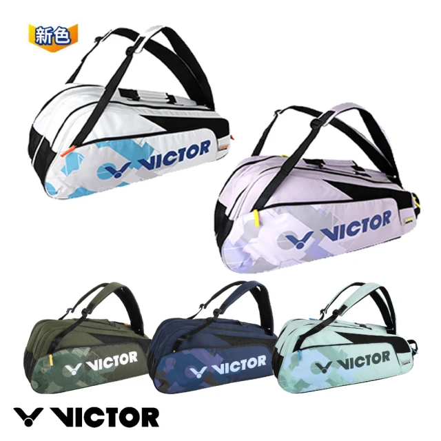 【VICTOR 勝利體育】6支裝拍包 羽拍包(BR6219 五色款)