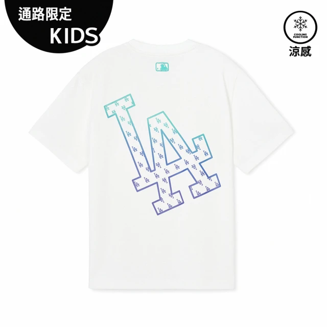 MLB 童裝 短袖T恤 Monogram系列 洛杉磯道奇隊(7ATSM0243-07WHS)