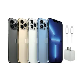 【Apple】A級福利品 iPhone  13 Pro 256G(6.1吋)33W雙頭快充組