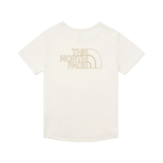 The North Face TNF 短袖上衣 W SUN CHASE LOGO SS TEE - AP 女 米白(NF0A87VNQLI)