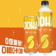 【OOHA】氣泡飲 檸檬蜂蜜 寶特瓶 500ml x4入/組(零糖零卡零脂)