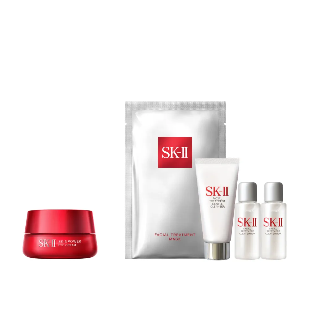 SK-II】官方直營肌活眼霜特惠組肌活能量眼霜15g(禮盒組/眼周保養緊緻