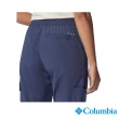 【Columbia 哥倫比亞 官方旗艦】女款-Boundless Trek™防潑水口袋工作褲-深藍(UAK04570NY/IS)
