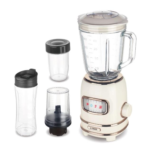 【SONGEN 松井】多功能蔬果食品調理機/果汁機/研磨機/絞肉機/隨行杯(GS-354T)