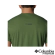 【Columbia 哥倫比亞】男款-鈦Cirque River™酷涼快排短袖上衣-綠色(UAE58490GR/IS)