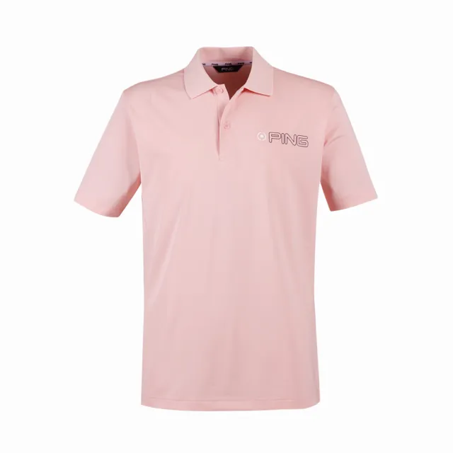 【PING】男款網眼吸濕排汗抗UV高爾夫短袖POLO衫-共4色(GOLF/高爾夫球衫/PA24190)