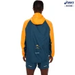 【asics 亞瑟士】平織外套 男款 FUJITRAIL 跑步外套(2011C991-800)