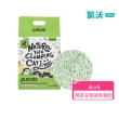 【Cature 凱沃】天然豆腐綠茶凝結貓砂6L/2.4kg*6盒(豆腐砂貓砂/凝結力佳)