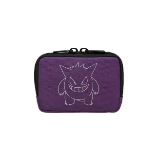 【OUTDOOR 官方旗艦館】Pokemon聯名款夜光耿鬼零錢包-紫色(ODGO21A07PL)