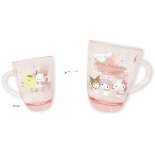 【小禮堂】塑膠杯 - 角色款 Sanrio 三麗鷗  蠟筆小新 湯姆貓與傑利鼠 角落生物(平輸品)