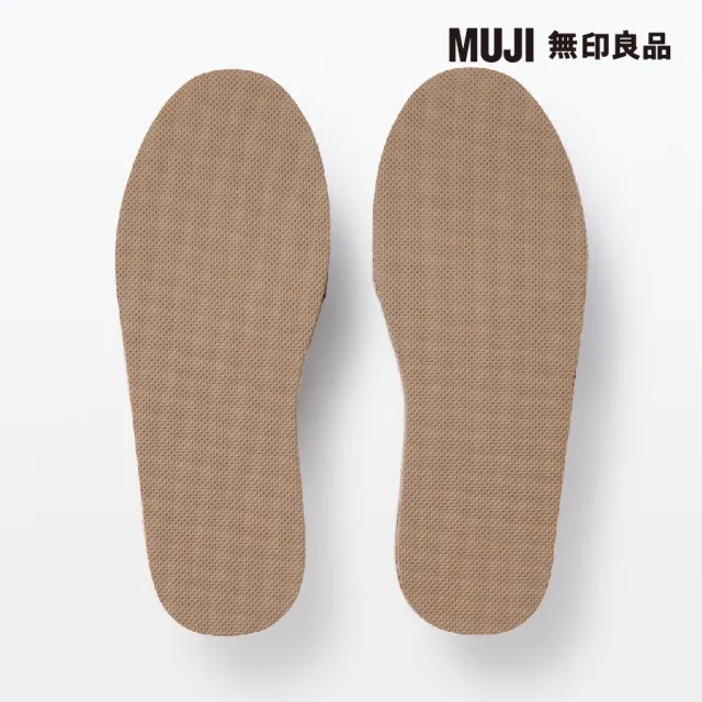 【MUJI 無印良品】黃麻前開拖鞋/灰色