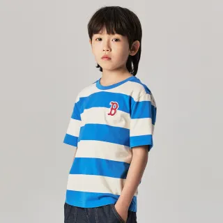 【MLB】童裝 短袖T恤 Varsity系列 波士頓紅襪隊(7ATSV0343-43CRD)