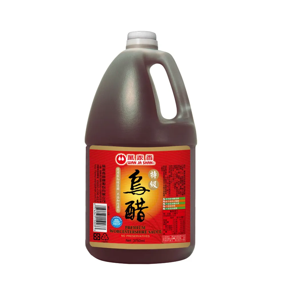 【萬家香】特級烏醋(3750ml)