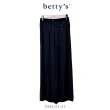 【betty’s 貝蒂思】裝飾排釦壓褶仿開衩長褲(共二色)