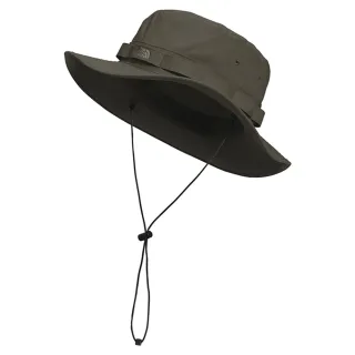 【The North Face】TNF 戶外帽  防曬 可調節 CLASS V BRIMMER 男女 綠(NF0A5FXF21L)