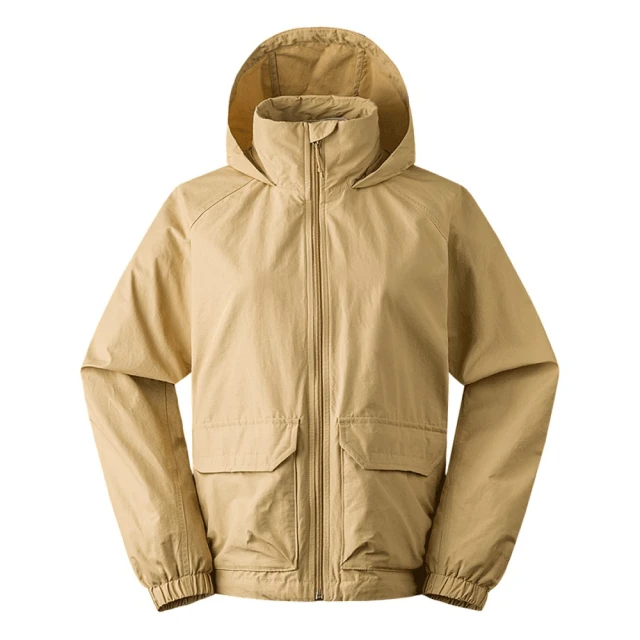 The North Face TNF 風衣外套 防風舒適保暖 W HERITAGE WIND JACKET - AP 女 卡其(NF0A87W9LK5)