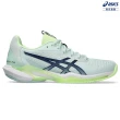 【asics 亞瑟士】SOLUTION SPEED FF 3 女款 法網配色 網球鞋(1042A250-300)