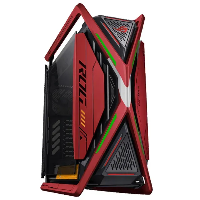 【ASUS 華碩】ROG HYPERION GR701 EVA聯名機殼+華碩 TUF 1000G ATX3.0 金牌(華碩C1-1)