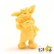 【生活金藝】黃金擺件 卡通生肖-歡樂兔(金重1.20錢)