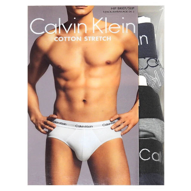 Calvin Klein 凱文克萊Calvin Klein 凱文克萊 灰色舒適棉質三角內褲/一組三入(S~XL號)
