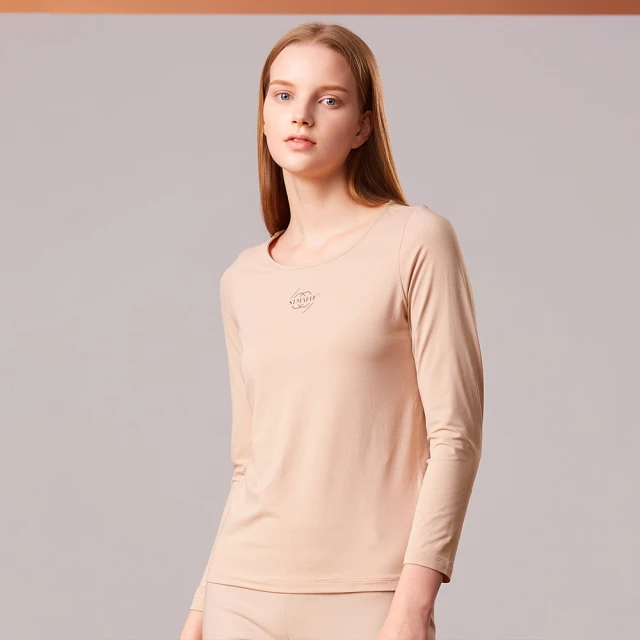 【ST.MALO】超導石墨烯遠紅外線智能溫控女上衣-2261WT(珊瑚粉/羅蘭紫/雪茄棕)