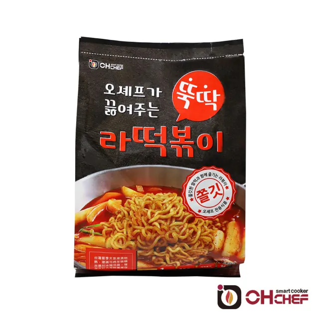 【OHCHEF】韓式年糕麵/拌麵料理包*5包(口味/款式任選)