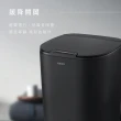 【KINYO】充電式智慧感應垃圾桶16L(揮手感應/廚餘桶/收納筒/彈蓋垃圾筒/有蓋垃圾桶EGC-1245)