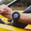 【CASIO 卡西歐】PRO TREK Dura Soft錶帶 太陽能登山計時錶-2色可選 母親節 禮物(PRG-340SC-2/PRG-340SC-5)