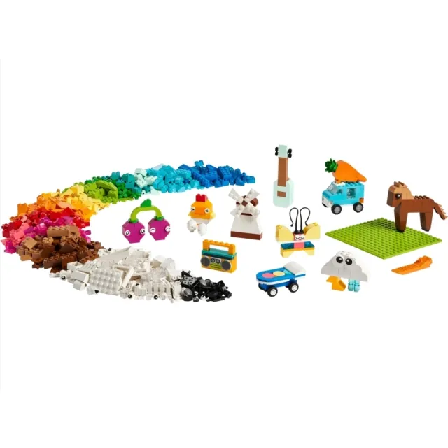 【LEGO 樂高】#11038 鮮豔創意積木盒