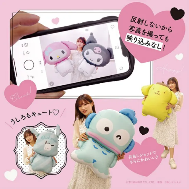 【SANRIO 三麗鷗】Sanrio 三麗鷗 生日派對造型氣球 80cm  酷洛米 美樂蒂 大耳狗(還有蝴蝶結版唷)