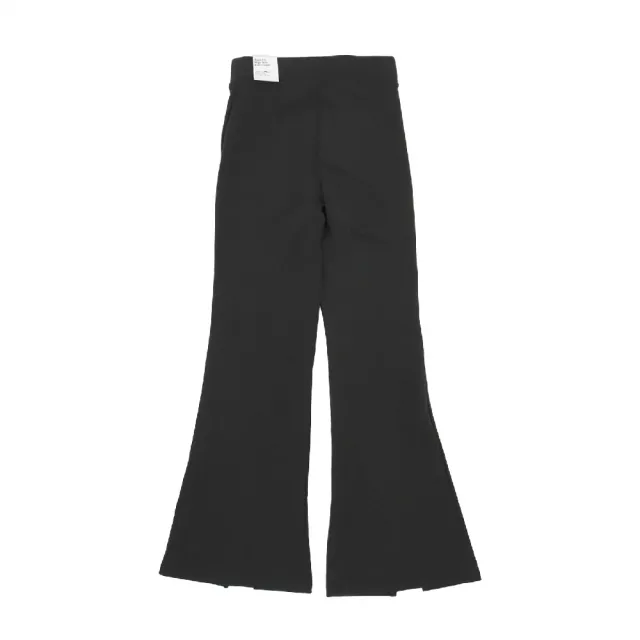 【NIKE 耐吉】緊身褲 Leggings 女款 黑 白 高腰 開衩 全場 運動 瑜珈 長褲 褲子(FN1892-010)