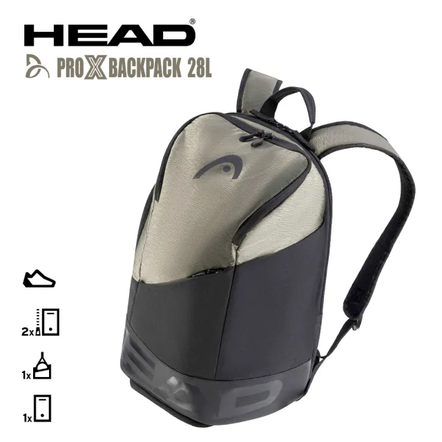 【HEAD】28L 球拍袋 PRO X 後背包 260064(送網球鑰匙圈)