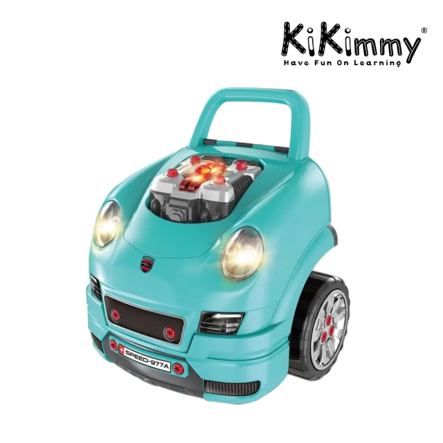 【kikimmy】2IN1移動式拆裝模型工作車(兩種玩法)