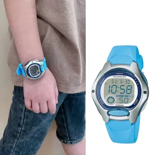 【CASIO 卡西歐】兒童電子錶(LW-200-2B)