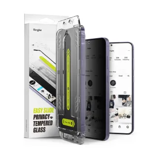 【Ringke】Galaxy S24 Plus Ultra Privacy Tempered Glass 防窺鋼化玻璃螢幕保護貼－2入(Rearth附安裝工具)