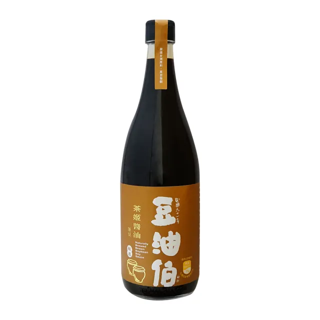 【豆油伯xmomo獨家】茶姬釀造醬油680ml