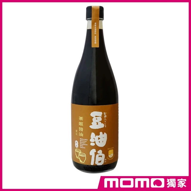 豆油伯xmomo獨家 茶姬釀造醬油680ml