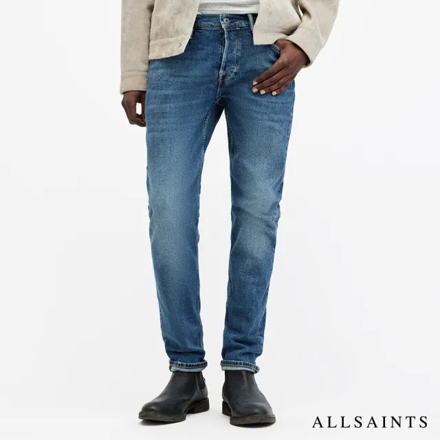 【ALLSAINTS】REX 俐落中腰彈力修身牛仔褲 M020EA(修身版型)