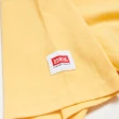 【EDWIN】男裝 人氣復刻款 EDGE 搖滾LOGO短袖T恤(銘黃色)
