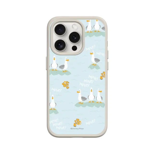 【RHINOSHIELD 犀牛盾】iPhone 13 mini/Pro/Max SolidSuit背蓋手機殼/海底總動員-海平面派對(迪士尼)