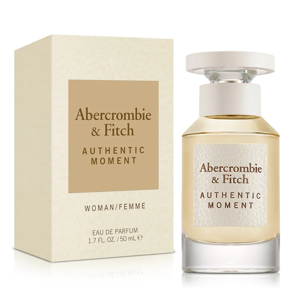 【Abercrombie & Fitch】真我時光女性淡香精50ml(專櫃公司貨)