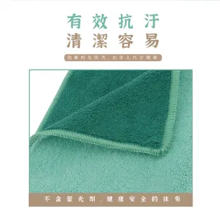 【金獎】塵咬巾 珊瑚絨特厚抹布 30X38cm 1入(顏色隨機)