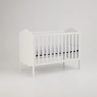 【Lebaby 樂寶貝】Cloud雲朵三合一嬰兒床 不含床墊輪子(嬰兒床/成長床/美式小沙發)