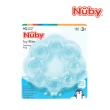 【Nuby官方直營】冰膠圈圈固齒器(藍 粉色可選)