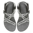 【CHACO】女 Z/CLOUD X越野舒壓運動涼鞋-雙織標準款CH-ZLW03HK22(黑白像素)