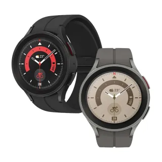 【SAMSUNG 三星】A級福利品  Galaxy Watch 5 PRO 45mm R925 LTE版 智慧手錶藍(加贈副廠充電頭)