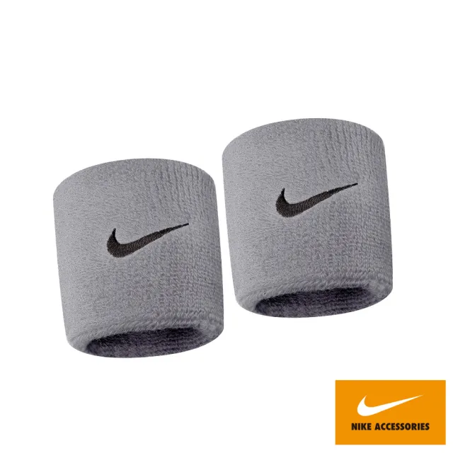 【NIKE 耐吉】NIKE 腕帶 SWOOSH 基本款腕帶 跑 吸濕速乾 2入組 多款任選