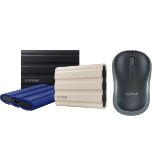 【SAMSUNG 三星】搭 無線滑鼠 ★ T7 Shield 2TB Type-C USB 3.2 Gen 2 外接式ssd固態硬碟 (MU-PE2T0K/WW)